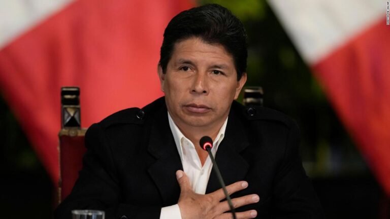 Peru President Pedro Castillo impeached by lawmakers