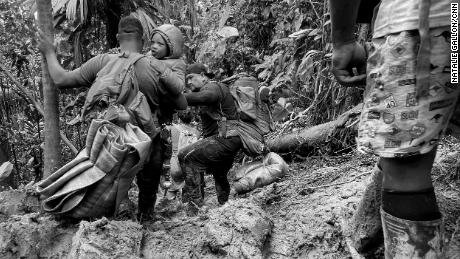 People pay around $400 to cross the Darién Gap, which is controlled by a local drug cartel. They bring little with them besides what they can carry on their backs.