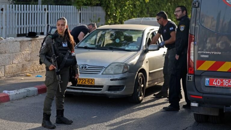 Israeli police say two men shot near Jewish tomb in Jerusalem in suspected ‘terror attack’