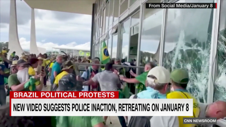 New CCTV footage fuels debate over January 8 riots in Brazil