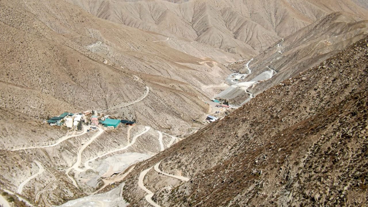 The mine in southern Peru.