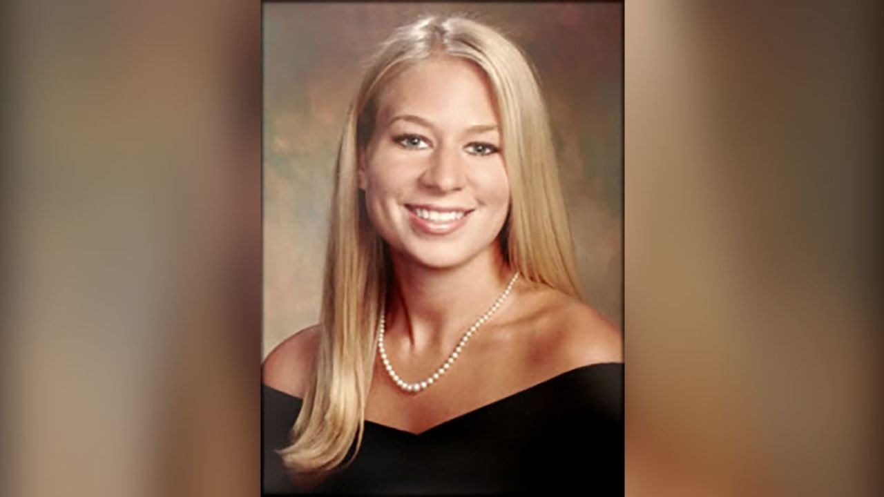 Natalee Holloway poses for her senior portrait for the Mountain Brook High School yearbook.
