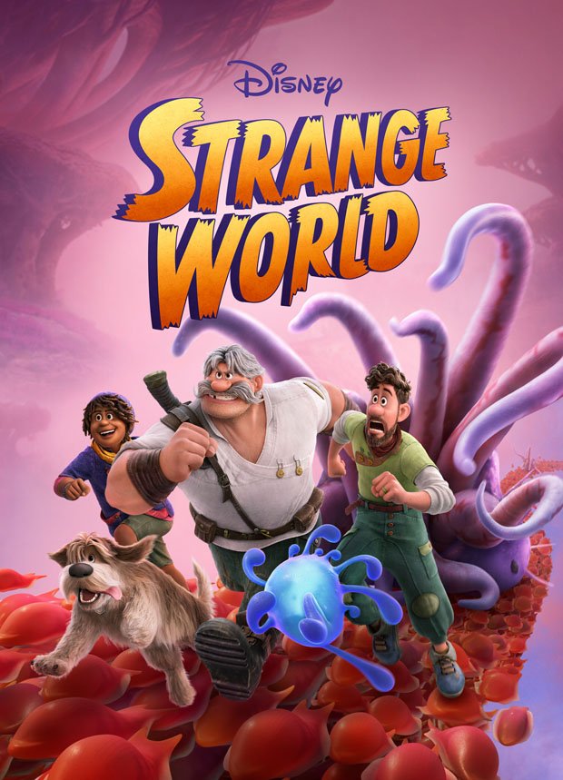 STRANGE WORLD rests on a novel premise and is a visual treat. STRANGE WORLD rests on a novel premise and is a visual treat.