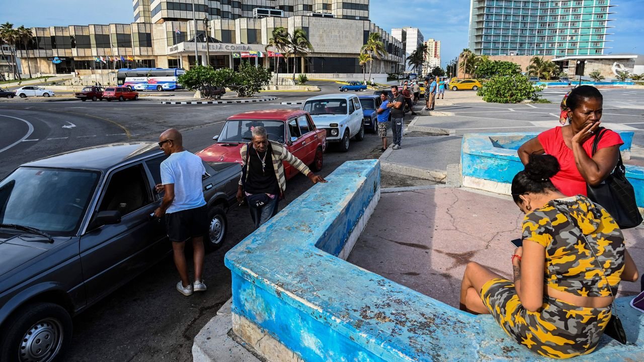 The oil has been a crucial lifeline for cash strapped Cuba as shortages in 2023 led to days-long waits to fill up cars across the island.