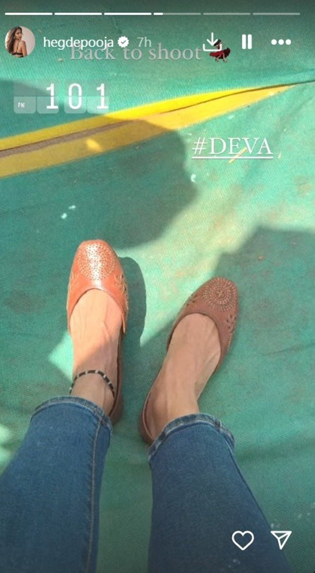 Pooja Hegde begins shooting for second schedule of Deva