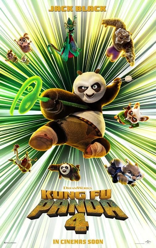 KUNG FU PANDA 4 is an entertainer that appeals to the family.